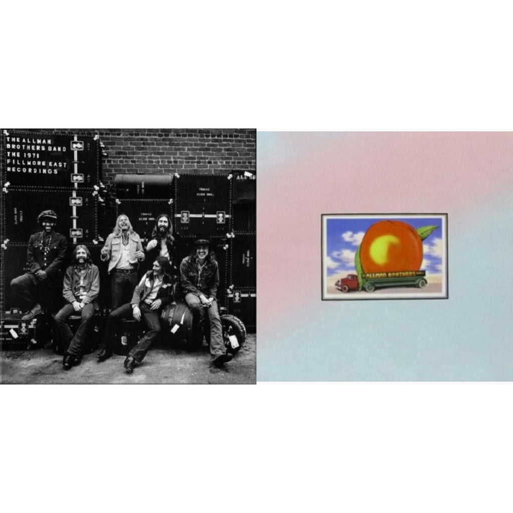 Allman Brothers Band - At Fillmore East (2LP) & Eat A Peach (Light Pink & Light Blue LP Vinyl)