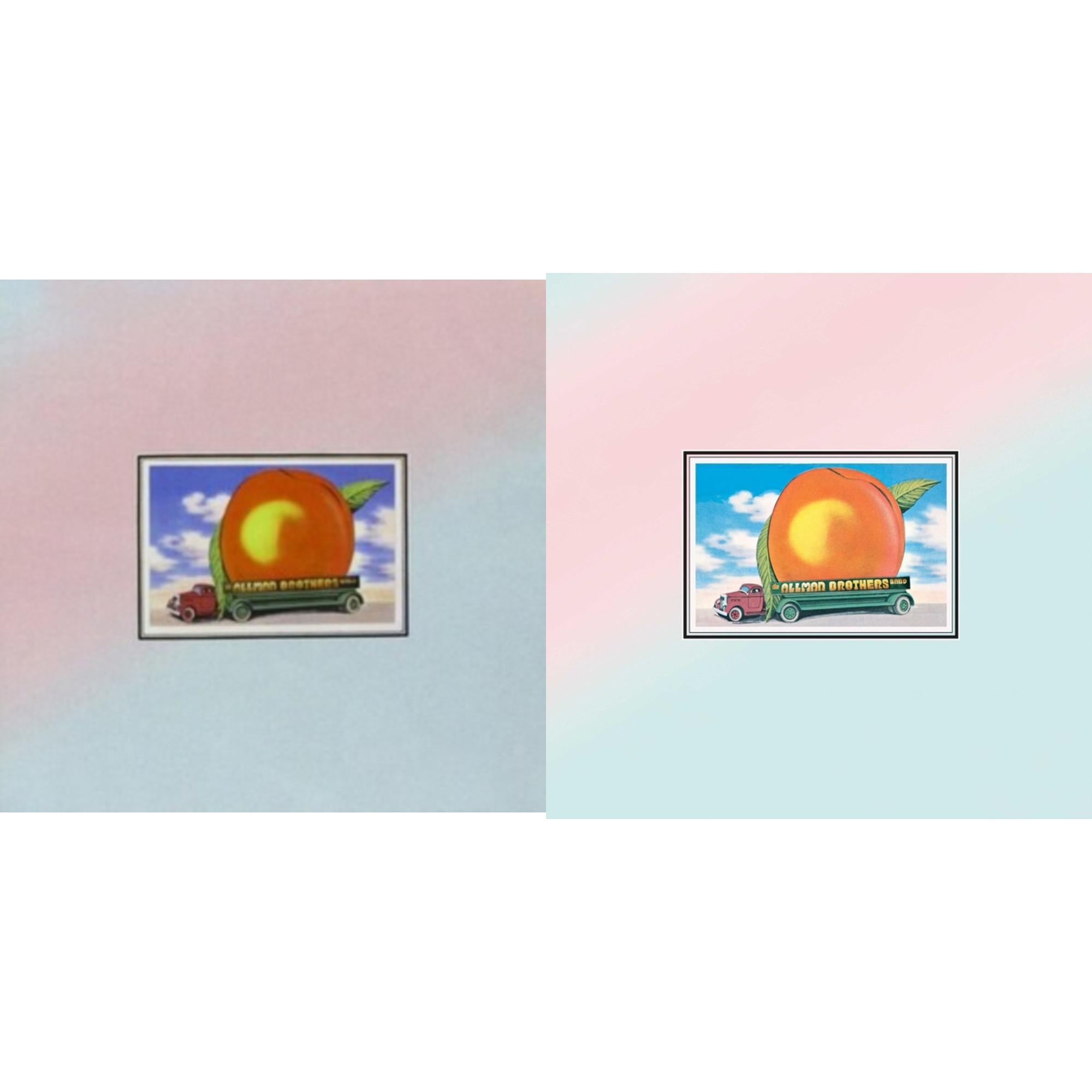 Allman Brothers Band - Eat A Peach (2LP) & Eat A Peach (Light Pink & Light Blue LP Vinyl)