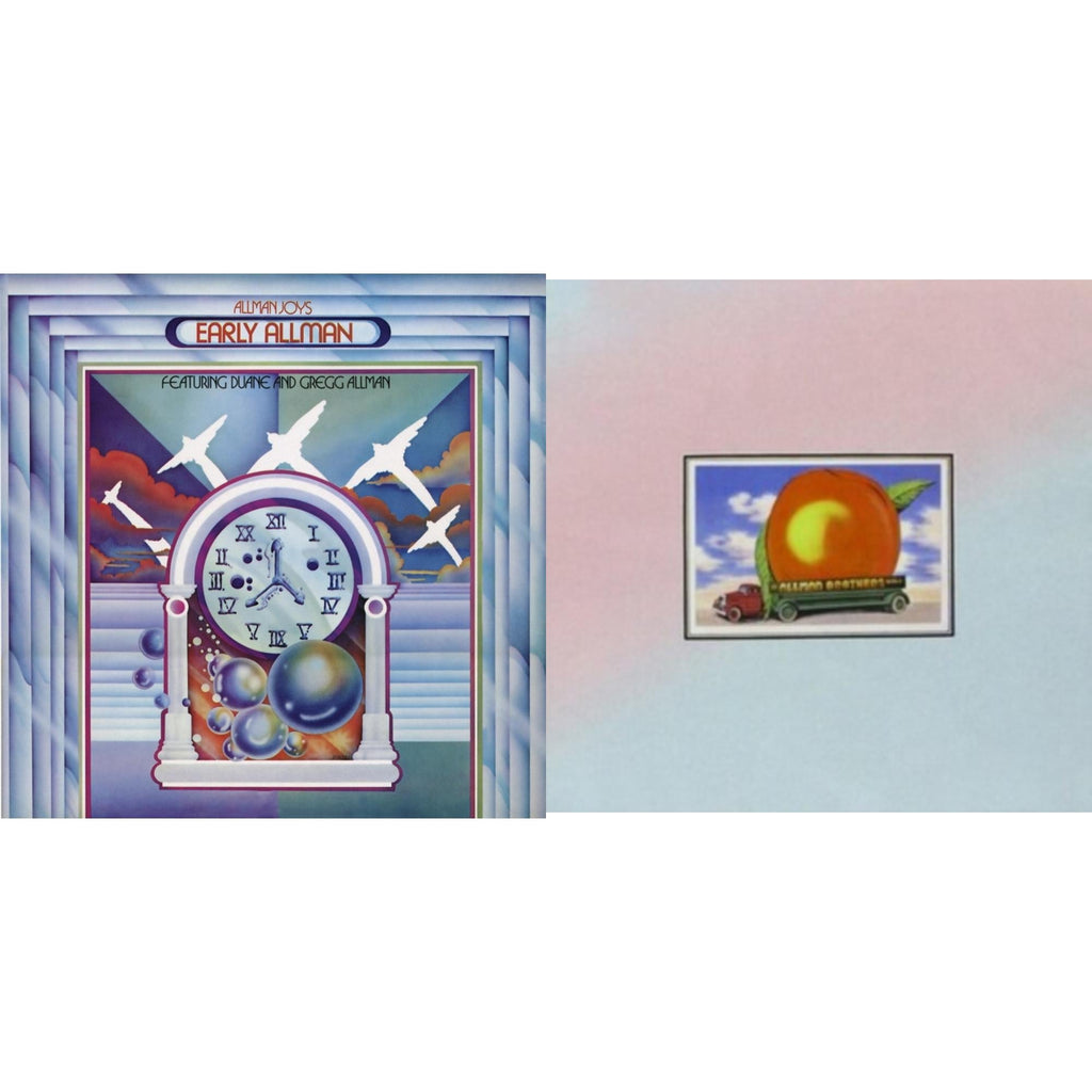 Eat A Peach (Light Pink & Light Blue LP Vinyl) & Early Allman (Featuring Duane & Gregg Allman)