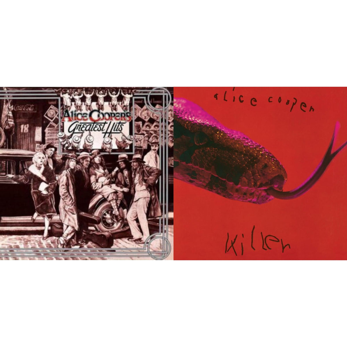 Alice Cooper - Alice Cooper's Greatest Hits (180G/Limited Anniversary Edition) & Killer (Expanded & Remastered/3LP)