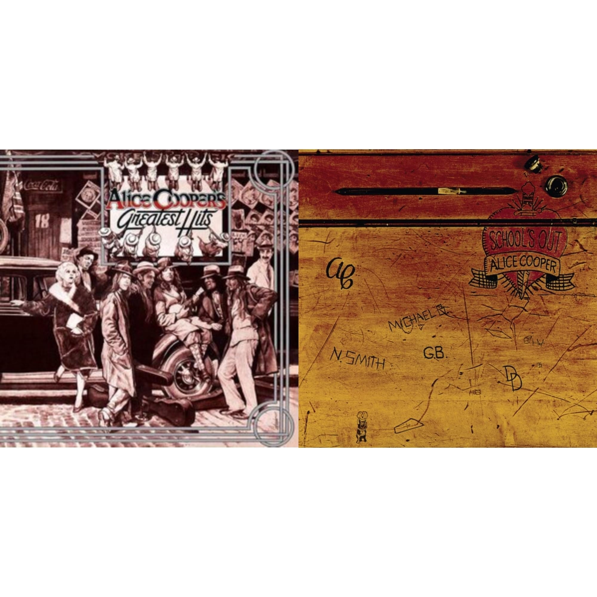 Alice Cooper - School's Out (Expanded & Remastered/3LP) & Alice Cooper's Greatest Hits (180G/Limited Anniversary Edition)