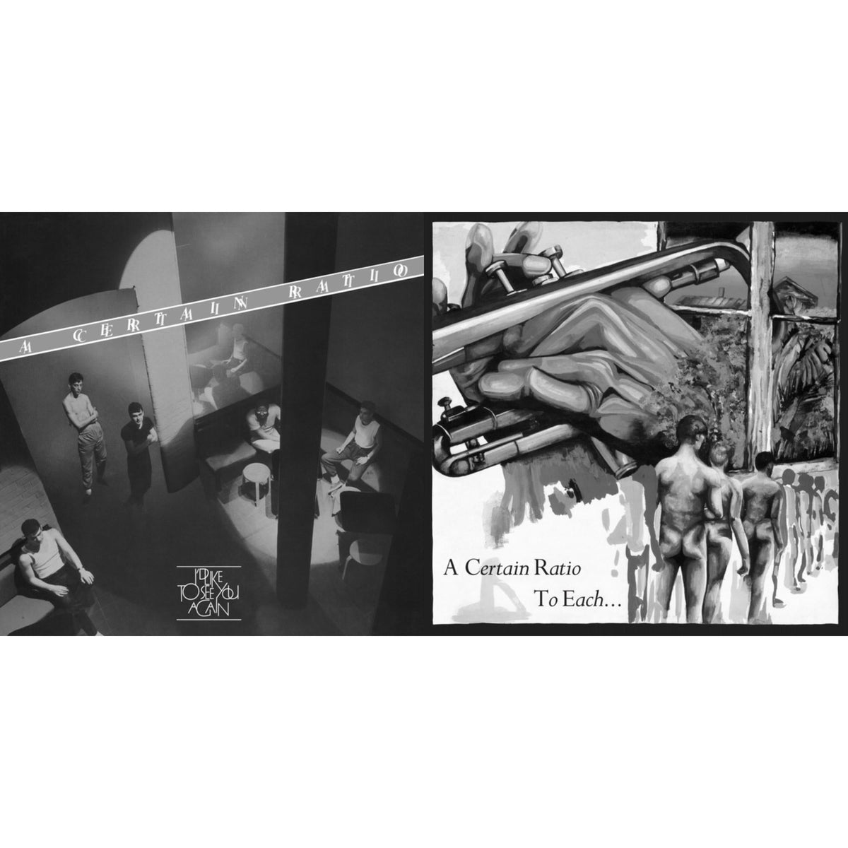 A Certain Ratio - I'd Like To See You Again (Limited Edition White LP Vinyl) & To Each... (Limited Edition White LP Vinyl)
