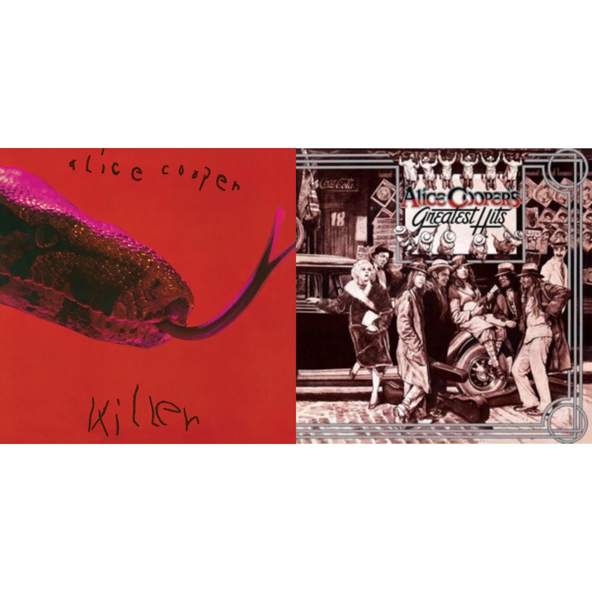 Killer (Expanded & Remastered/3LP) & Alice Cooper's Greatest Hits (180G/Limited Anniversary Edition)