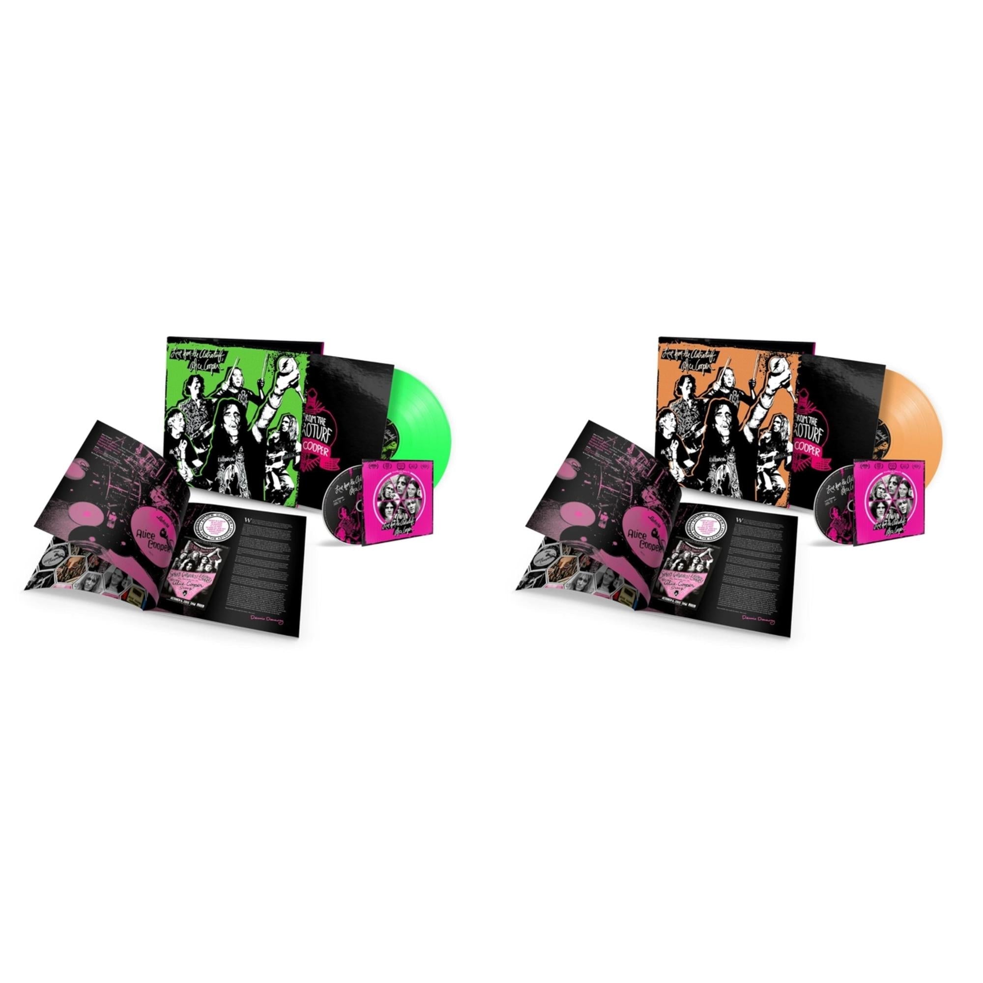 Live From The Astroturf (Glow-In-The-Dark LP Vinyl/DVD) & Live From The Astroturf (Apricoot LP Vinyl/DVD)