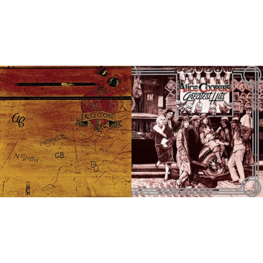 School's Out (Expanded & Remastered/3LP) & Alice Cooper's Greatest Hits (180G/Limited Anniversary Edition)