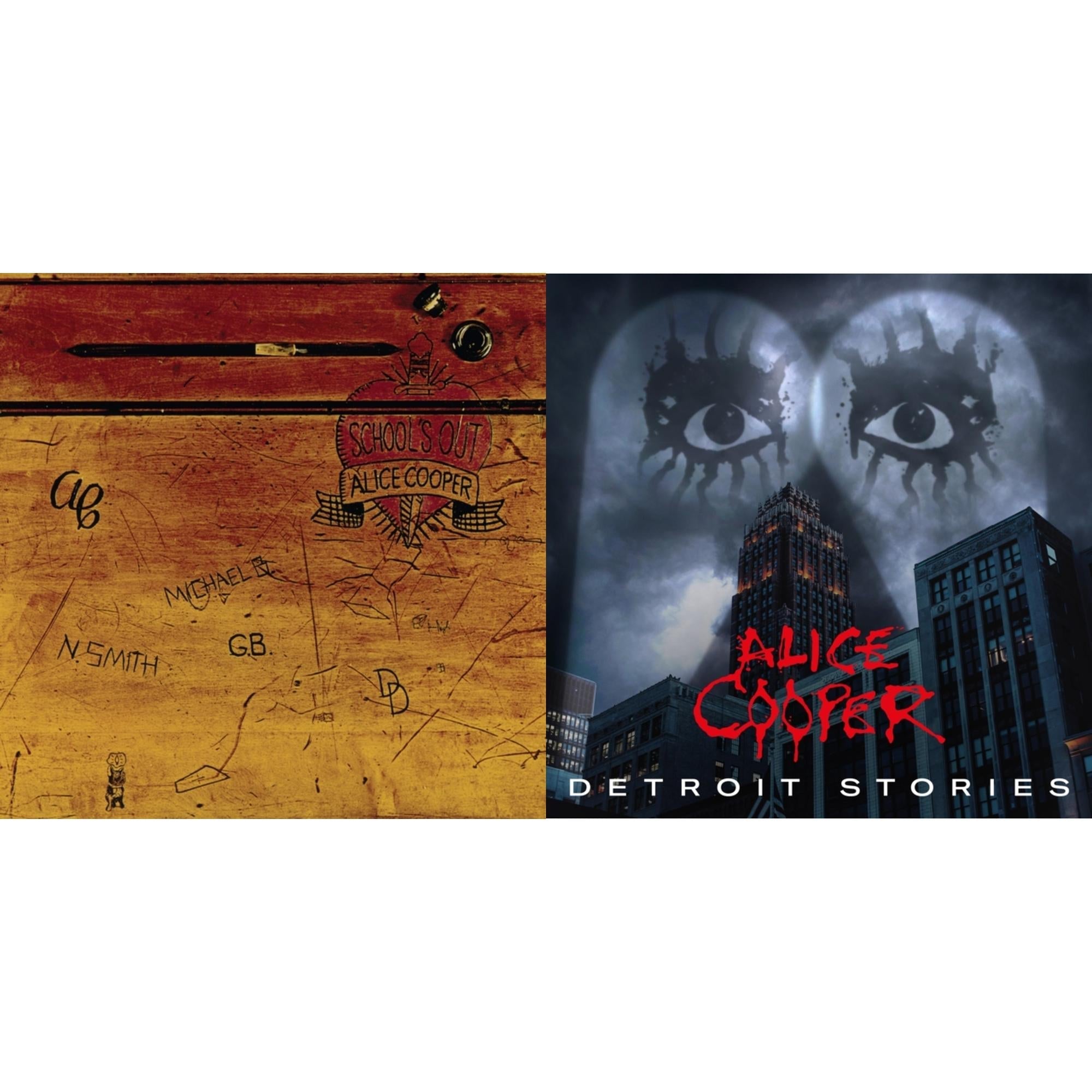 Detroit Stories (2LP) & School's Out (Expanded & Remastered/3LP)