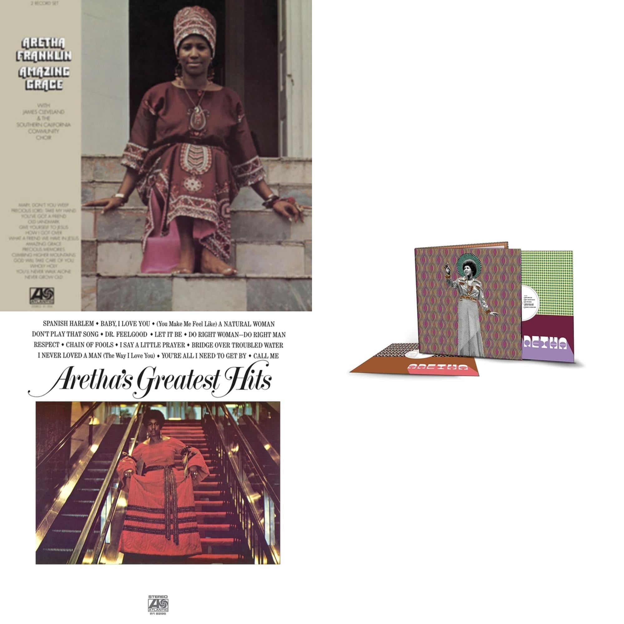 Greatest Hits & Amazing Grace & Aretha (2LP/140G)
