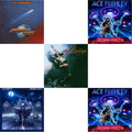 Greatest Hits Live & 10,000 Volts (Edge Only Splatter/Metal Gym Locker/Red Splatter LP Vinyl) & 10,000 Volts (Orange Tabby LP Vinyl) & Origins Vol.2 (Blue & White LP Vinyl) & Frehley's Comet (Red & Blue Hand Poured Effect LP Vinyl)