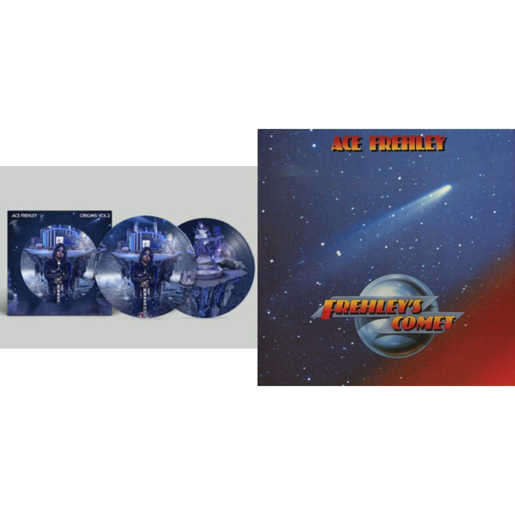 Origins: Vol. 2 (Picture Disc) & Frehley's Comet (Red & Blue Hand Poured Effect LP Vinyl)