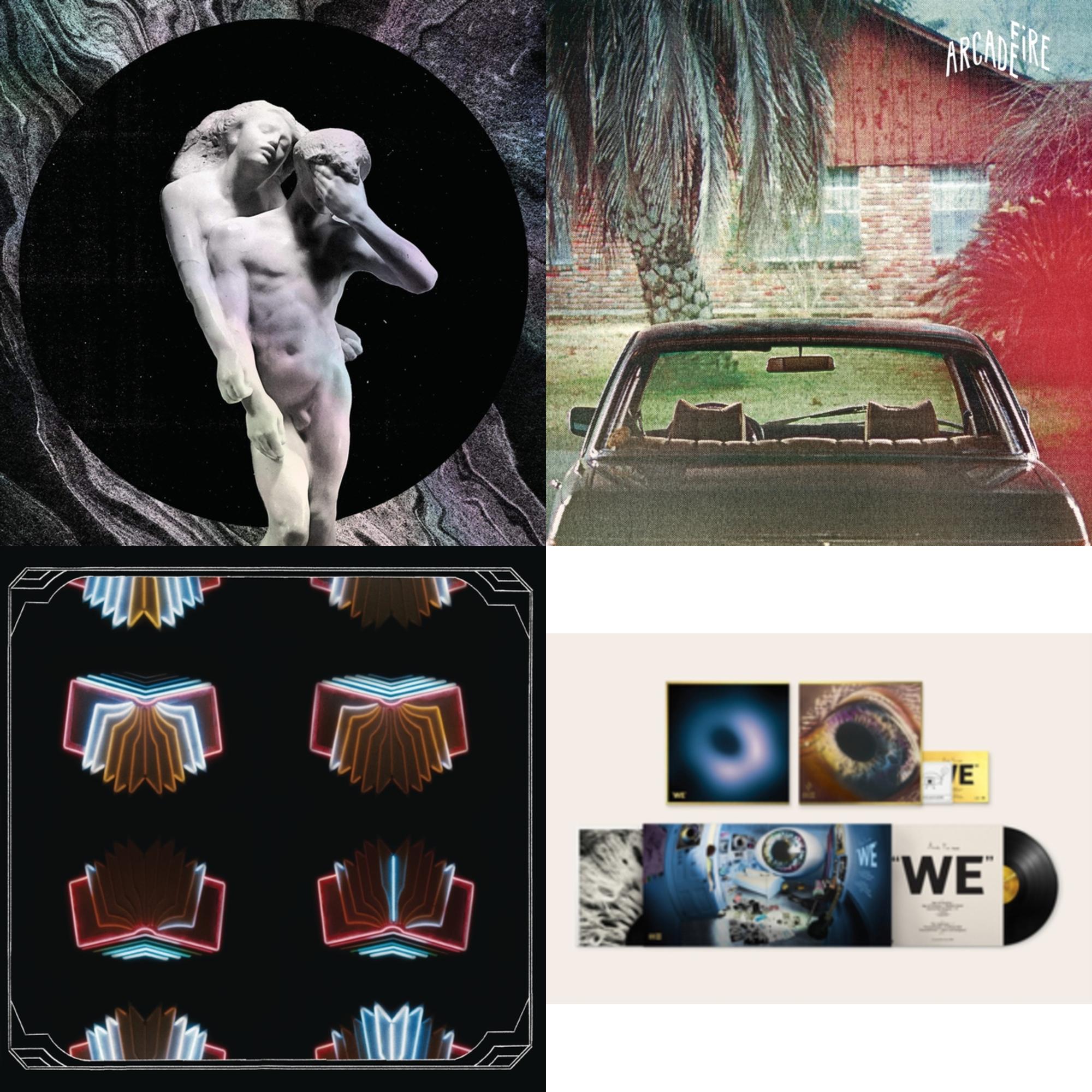 Reflektor (2LP/180G) & We (180G) & Neon Bible (2LP/150G/Gatefold) & Suburbs (2LP/150G/Gatefold)