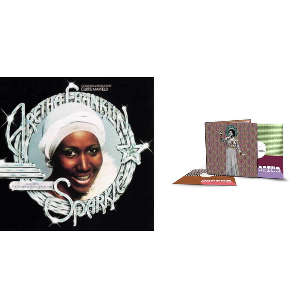 Sparkle (Crystal Clear LP Vinyl) (Syeor) & Aretha (2LP/140G)