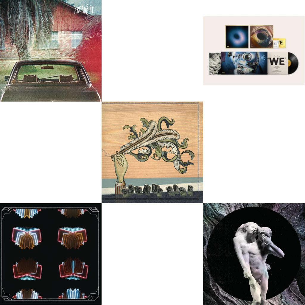 Reflektor (2LP/180G) & We (180G) & Funeral (150G/Gatefold) & Neon Bible (2LP/150G/Gatefold) & Suburbs (2LP/150G/Gatefold)