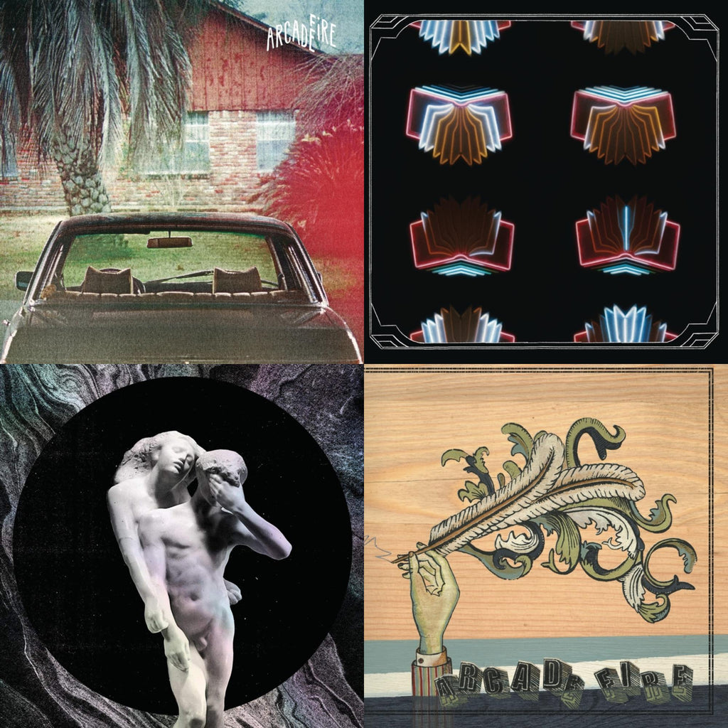 Reflektor (2LP/180G) & Funeral (150G/Gatefold) & Neon Bible (2LP/150G/Gatefold) & Suburbs (2LP/150G/Gatefold)