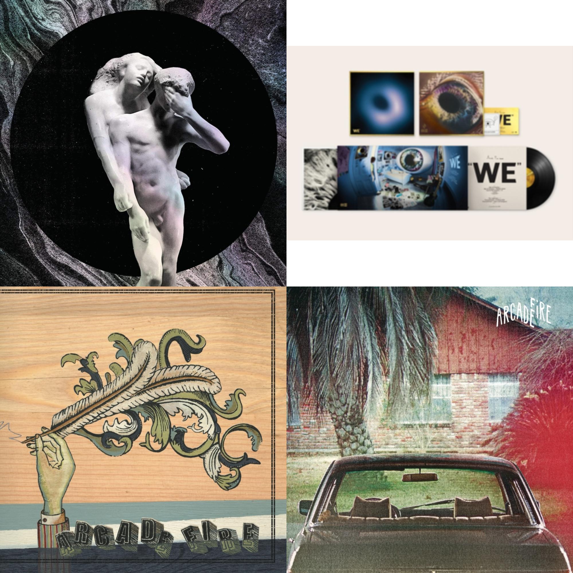 Reflektor (2LP/180G) & We (180G) & Funeral (150G/Gatefold) & Suburbs (2LP/150G/Gatefold)
