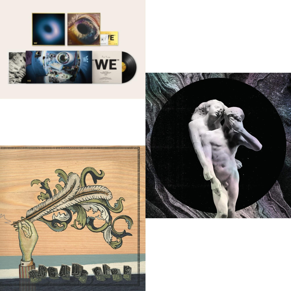 Reflektor (2LP/180G) & We (180G) & Funeral (150G/Gatefold)
