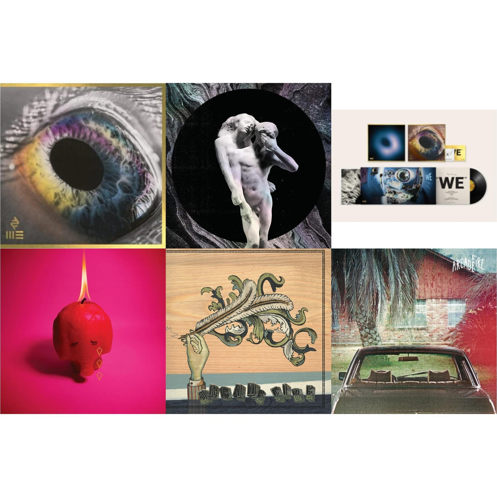 Reflektor (2LP/180G) & We (180G) & We (180G/White LP Vinyl) (I) & Pink Elephant    & Funeral (150G/Gatefold) & Suburbs (2LP/150G/Gatefold)