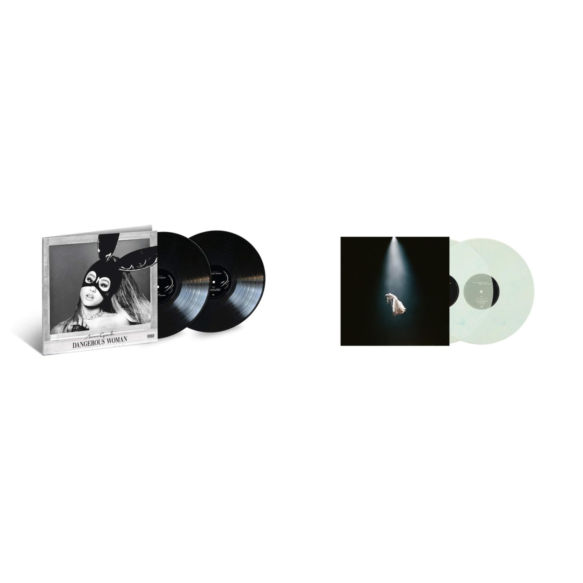 Eternal Sunshine Deluxe: Brighter Days Ahead (X) (Translucent Marble Vinyl/2LP) & Dangerous Woman (2LP)