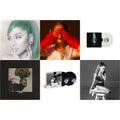 Positions (Coke Bottle Clear LP Vinyl) & Eternal Sunshine (X) (Ruby LP Vinyl) & Eternal Sunshine Deluxe: Brighter Days Ahead (X) (Translucent Marble Vinyl/2LP) & Thank U, Next & Dangerous Woman (2LP) & My Everything