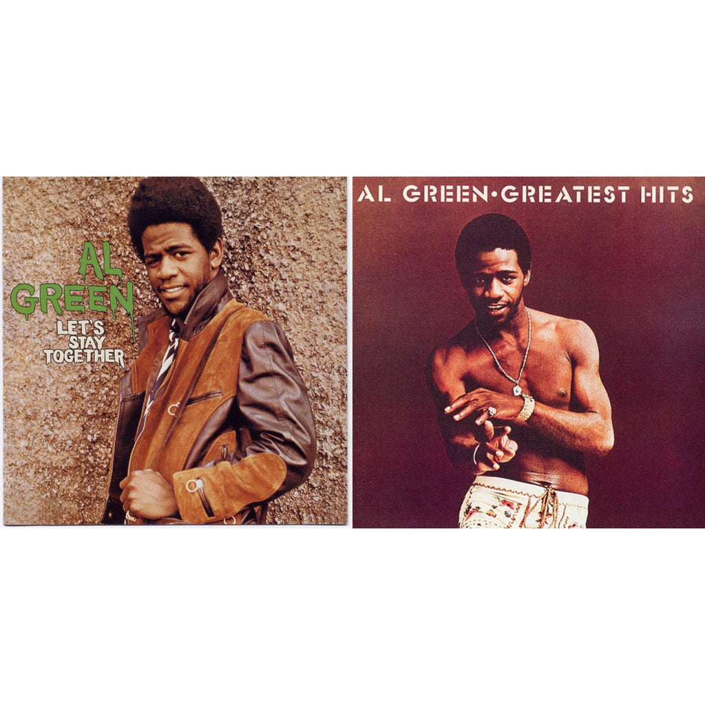 Al Green - Greatest Hits & Let's Stay Together - LP Vinyl Bundle