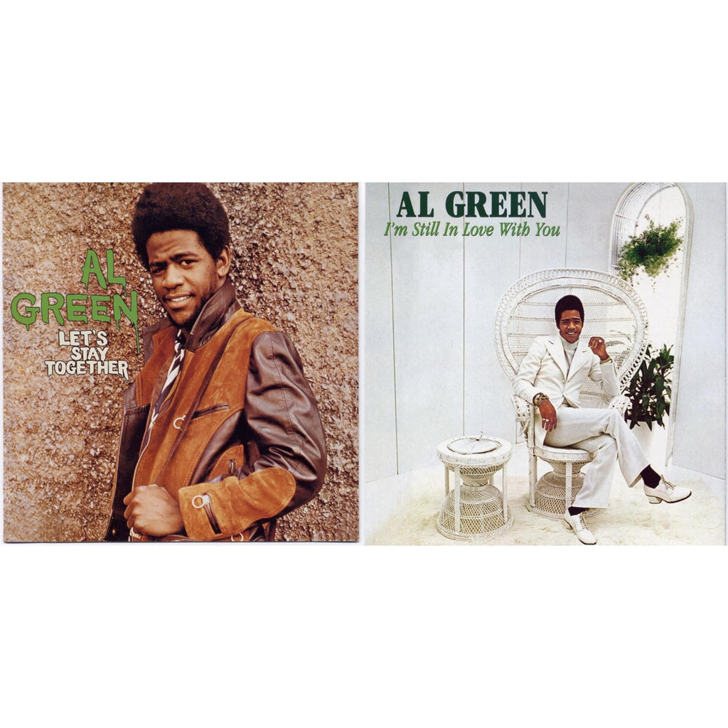 Al Green - I'm Still In Love With You & Let's Stay Together - LP Vinyl Bundle