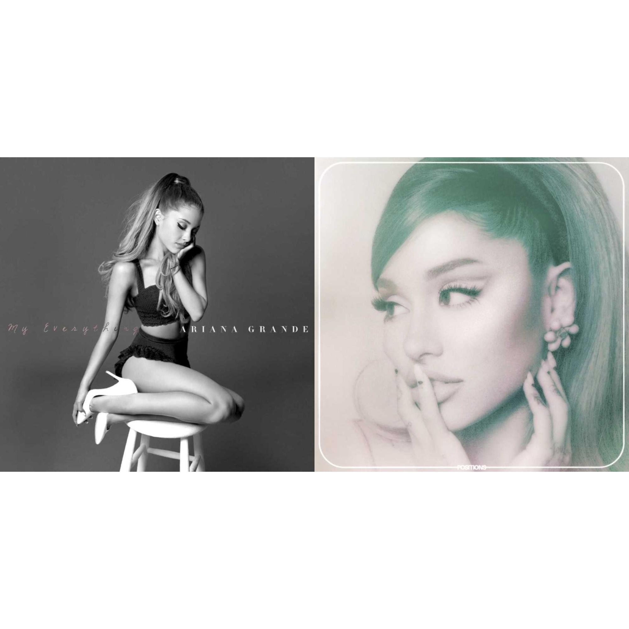 Positions (Coke Bottle Clear LP Vinyl) & My Everything