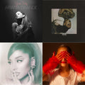 Positions (Coke Bottle Clear LP Vinyl) & Eternal Sunshine (X) (Ruby LP Vinyl) & Thank U, Next & Yours Truly (180G)