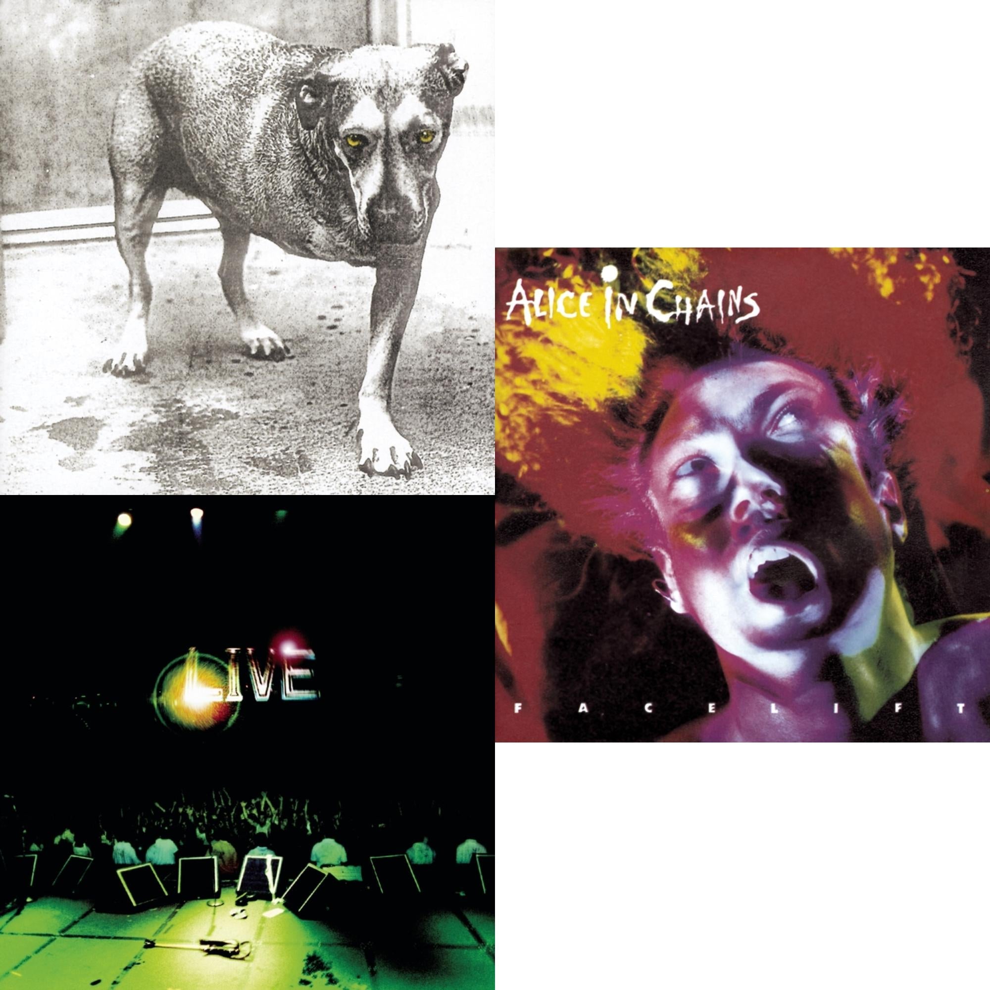 Live & Facelift & Alice In Chains