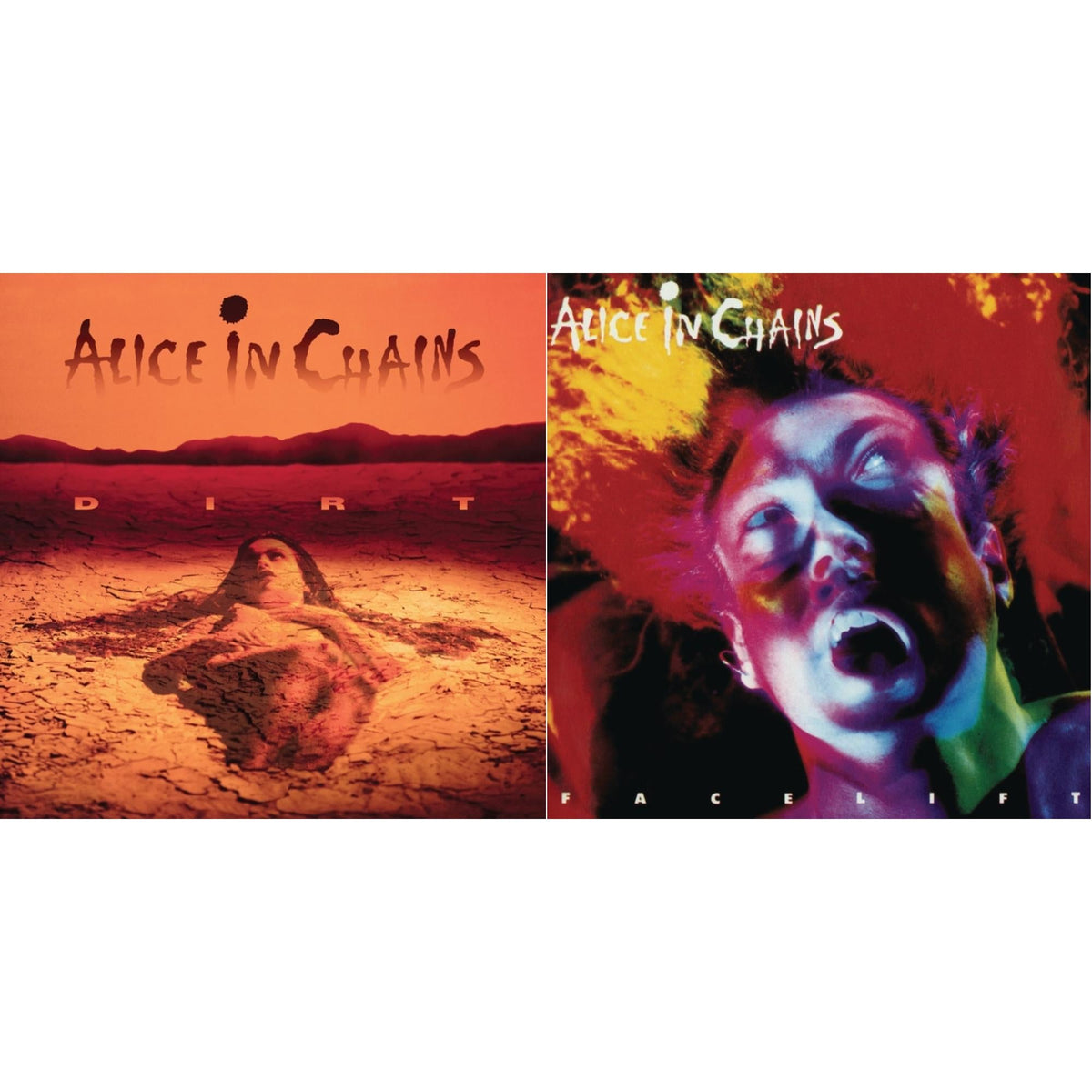 Alice In Chains - Dirt (2LP) & Facelift (2LP)