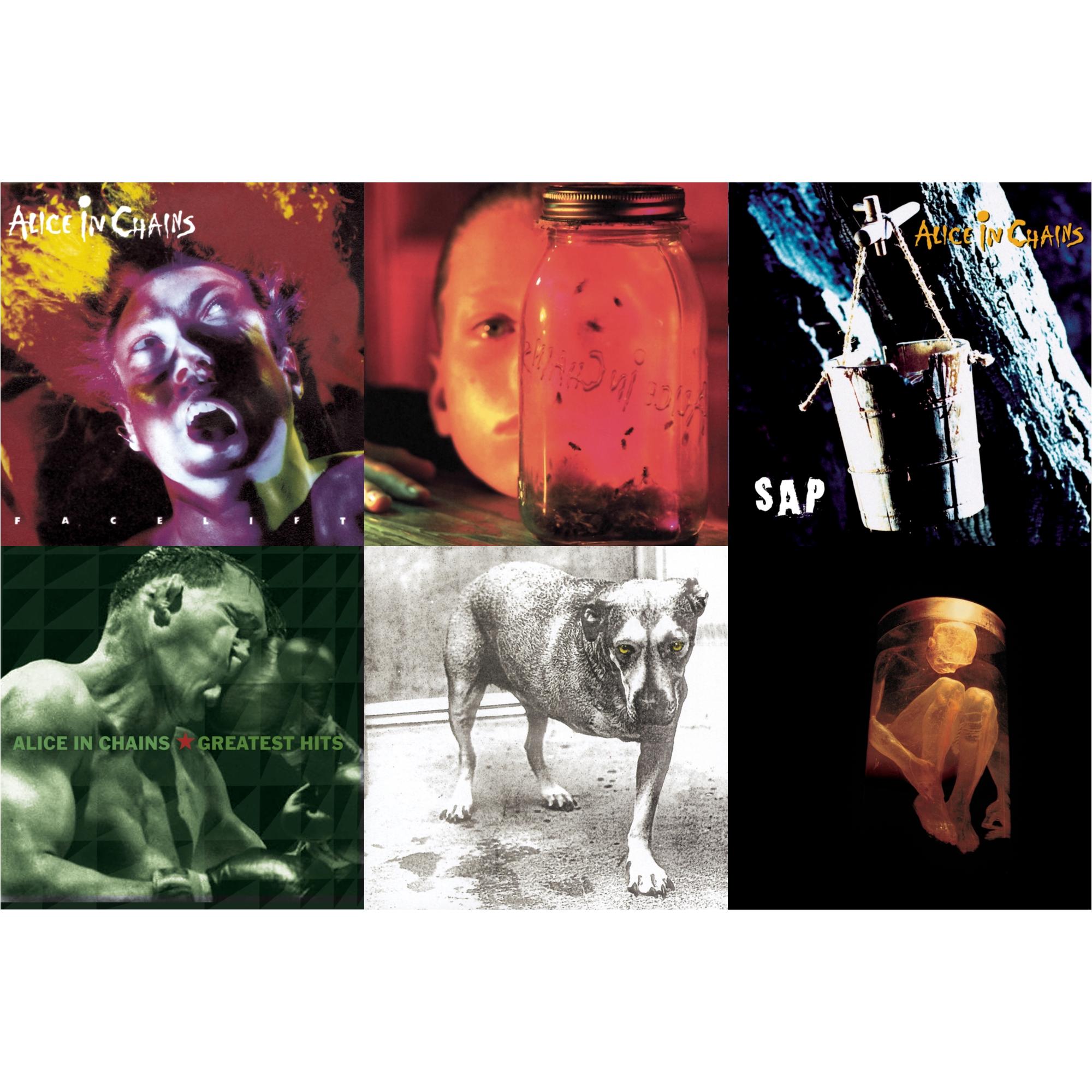 Jar Of Flies & Greatest Hits & Sap & Nothing Safe: Best Of The Box & Facelift & Alice In Chains