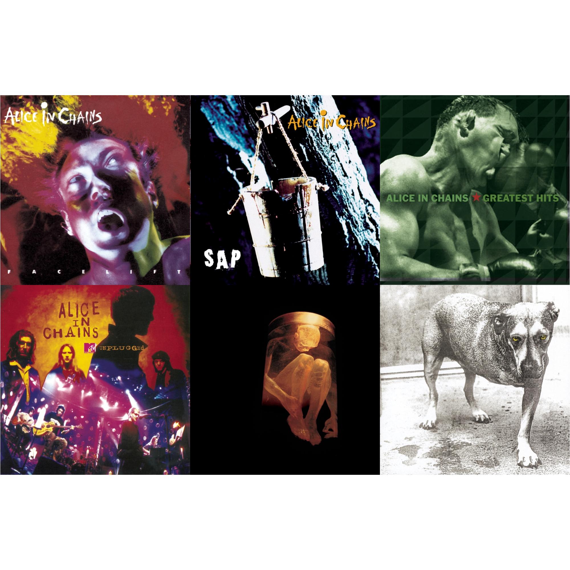 Greatest Hits & Unplugged & Sap & Nothing Safe: Best Of The Box & Facelift & Alice In Chains