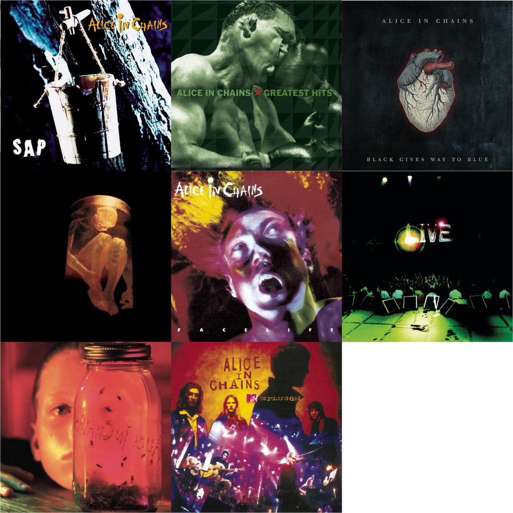 Jar Of Flies & Black Gives Way To Blue & Greatest Hits & Unplugged & Sap & Live & Nothing Safe: Best Of The Box & Facelift