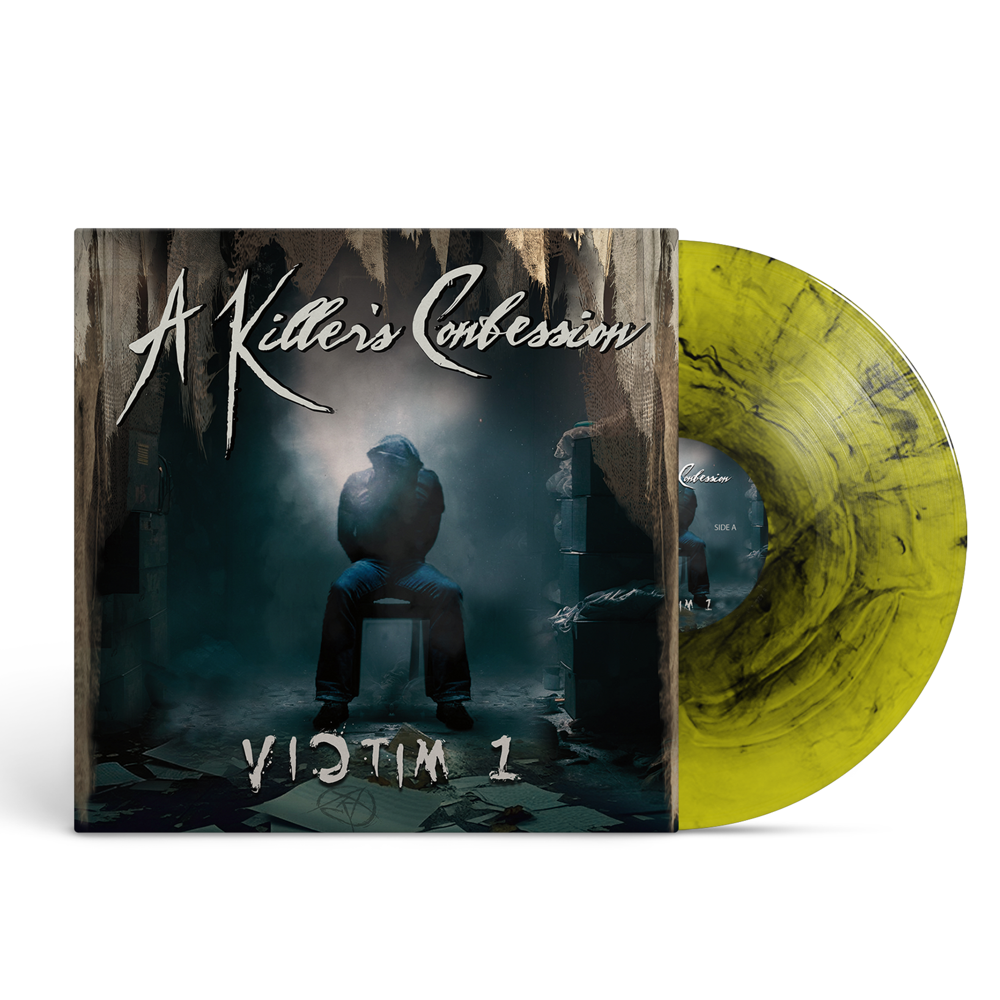 A Killer's Confession - Victim 1 Translucent Galaxy Vinyl Record