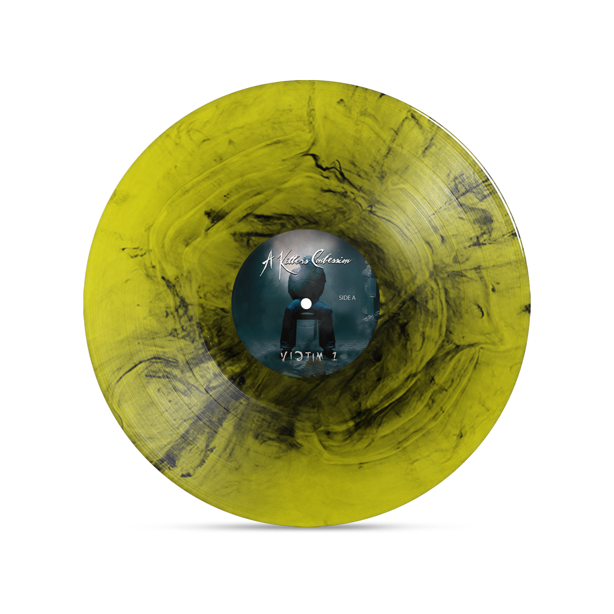 A Killer's Confession - Victim 1 Translucent Galaxy Vinyl Record