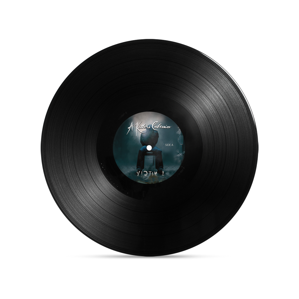 A Killer's Confession - Victim 1 Black Vinyl Record