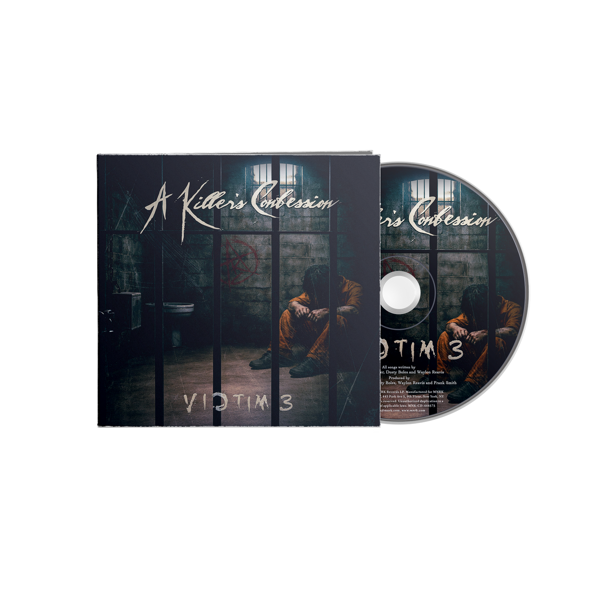 A Killer’s Confession - Victim 3 Digipak Music CD