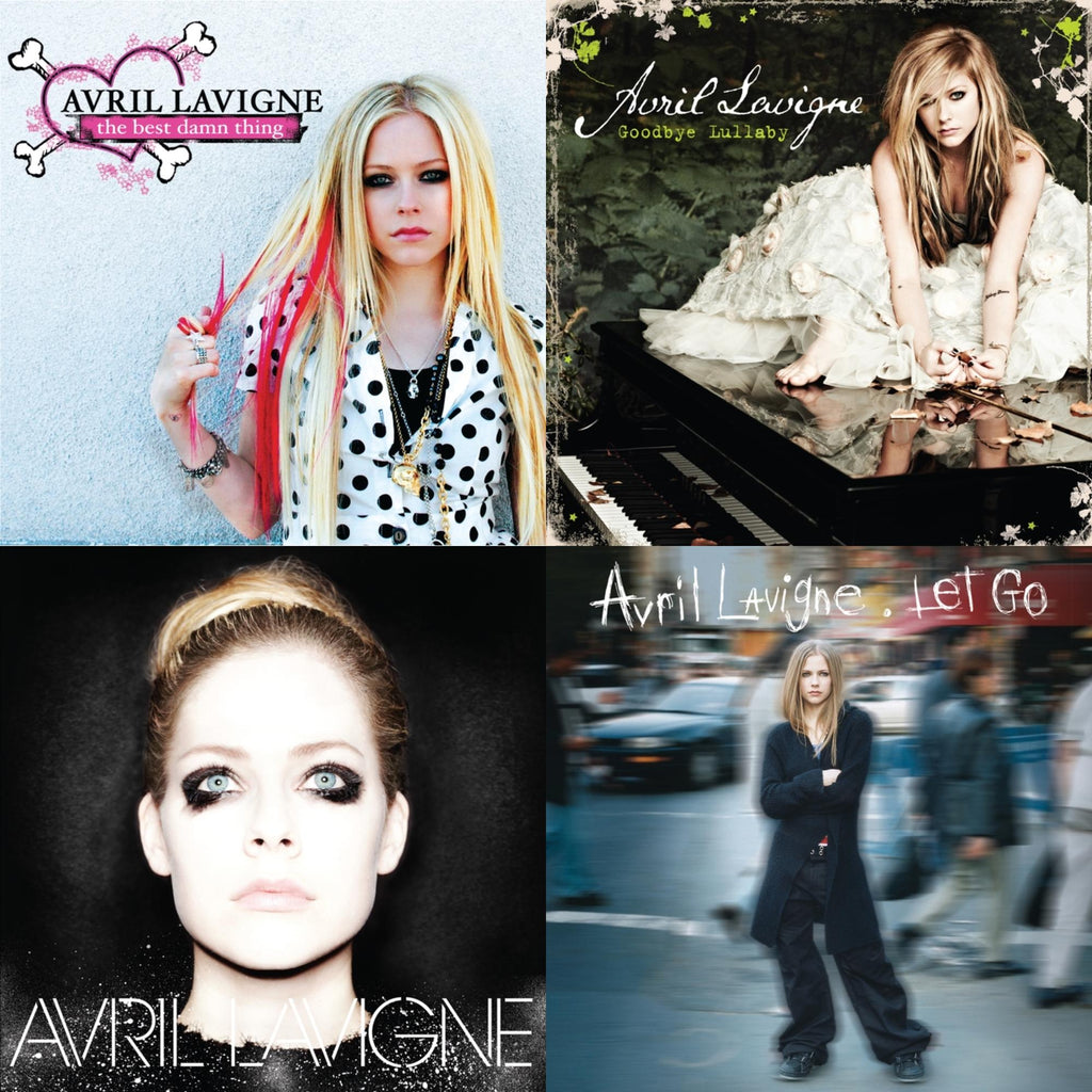Avril Lavigne - Best Damn Thing (2LP) & Goodbye Lullaby (2LP) & Avril Lavigne (2LP) & Let Go (2LP)