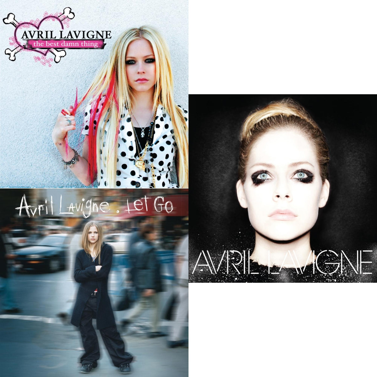 Let Go (2LP) & Best Damn Thing (2LP) & Avril Lavigne (2LP)