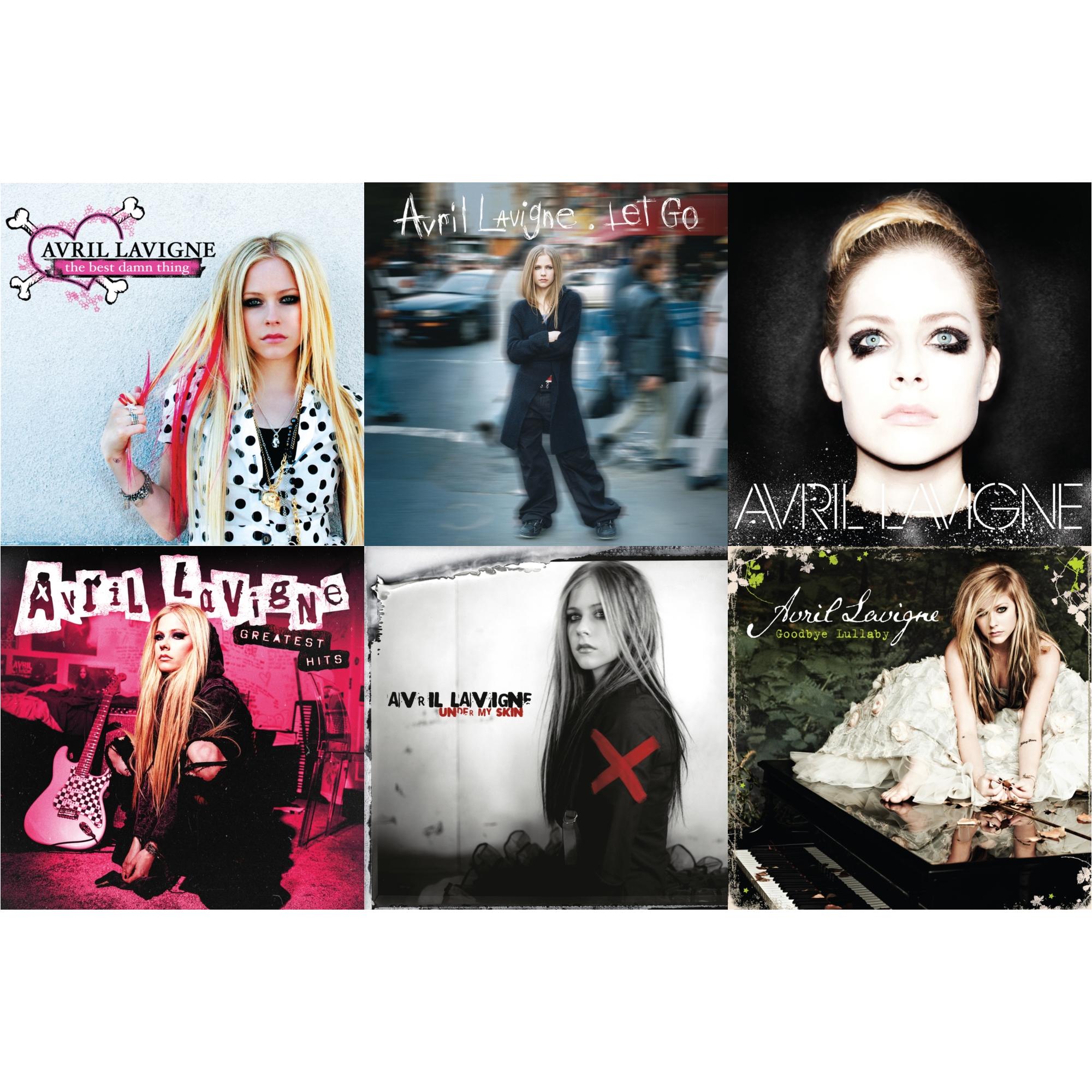 Greatest Hits (2LP) & Let Go (2LP) & Under My Skin & Best Damn Thing (2LP) & Goodbye Lullaby (2LP) & Avril Lavigne (2LP)