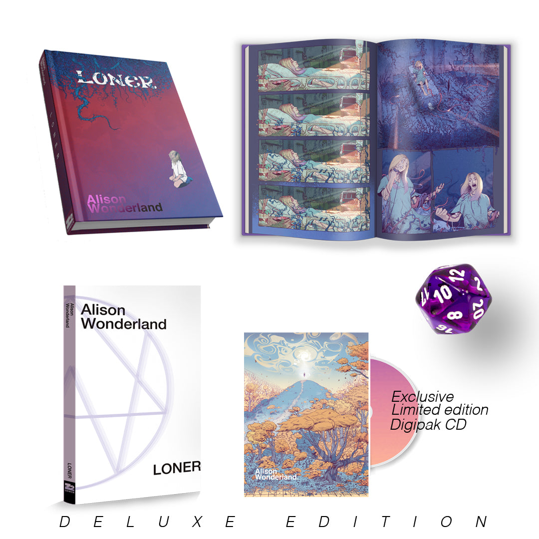 Alison Wonderland - LONER: An Alison Wonderland Graphic Novel and RPG - Deluxe Bundle