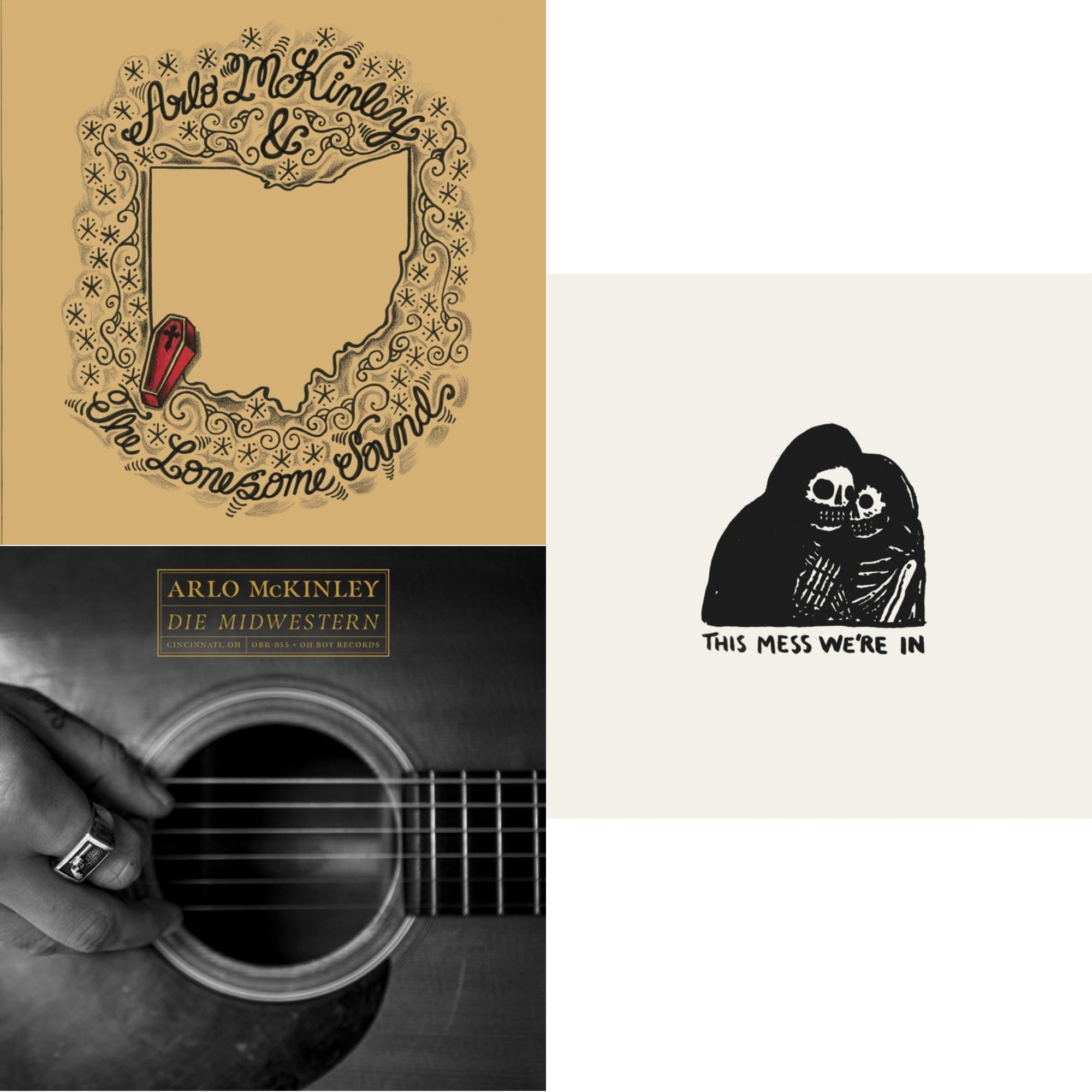 Arlo Mckinley - Arlo Mckinley & The Lonesome Sound & Die Midwestern & This Mess We're In - LP Vinyl Bundle