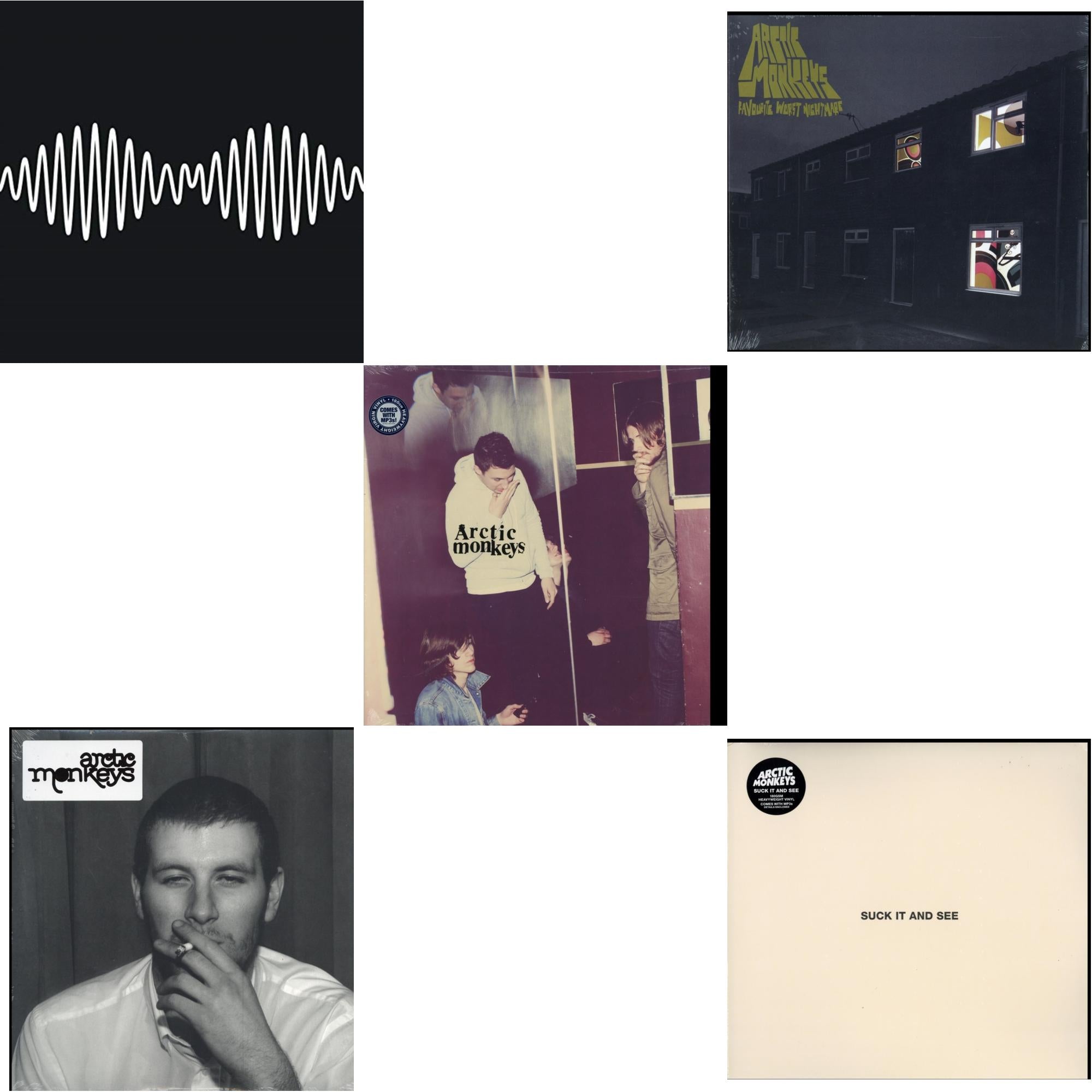Favourite Worst Nightmare & Whatever People Say I Am That's What I Am Not & Humbug (Dl Card) & Suck It & See (Dl Card) & Am (Dl Card)