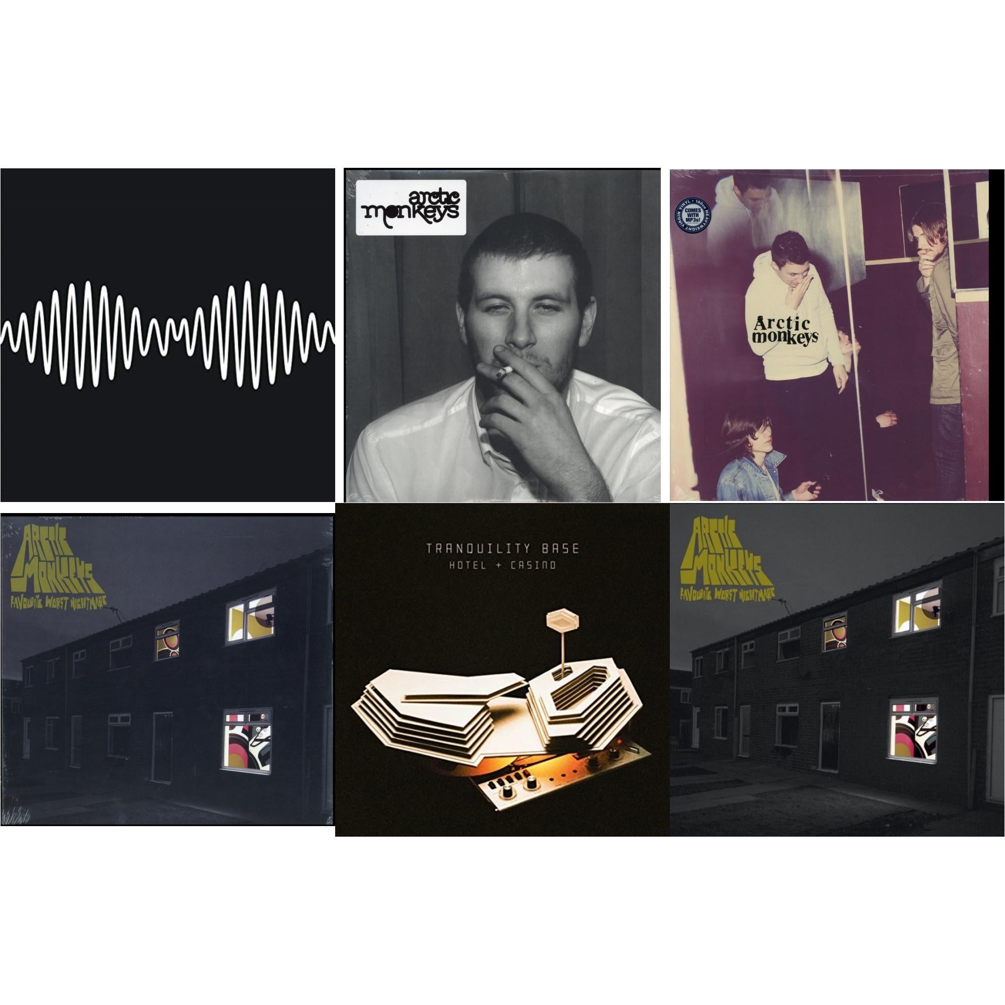 Favourite Worst Nightmare & Favourite Worst Nightmare (Gatefold) & Whatever People Say I Am That's What I Am Not & Humbug (Dl Card) & Am (Dl Card) & Tranquility Base Hotel & Casino (Dl Card)