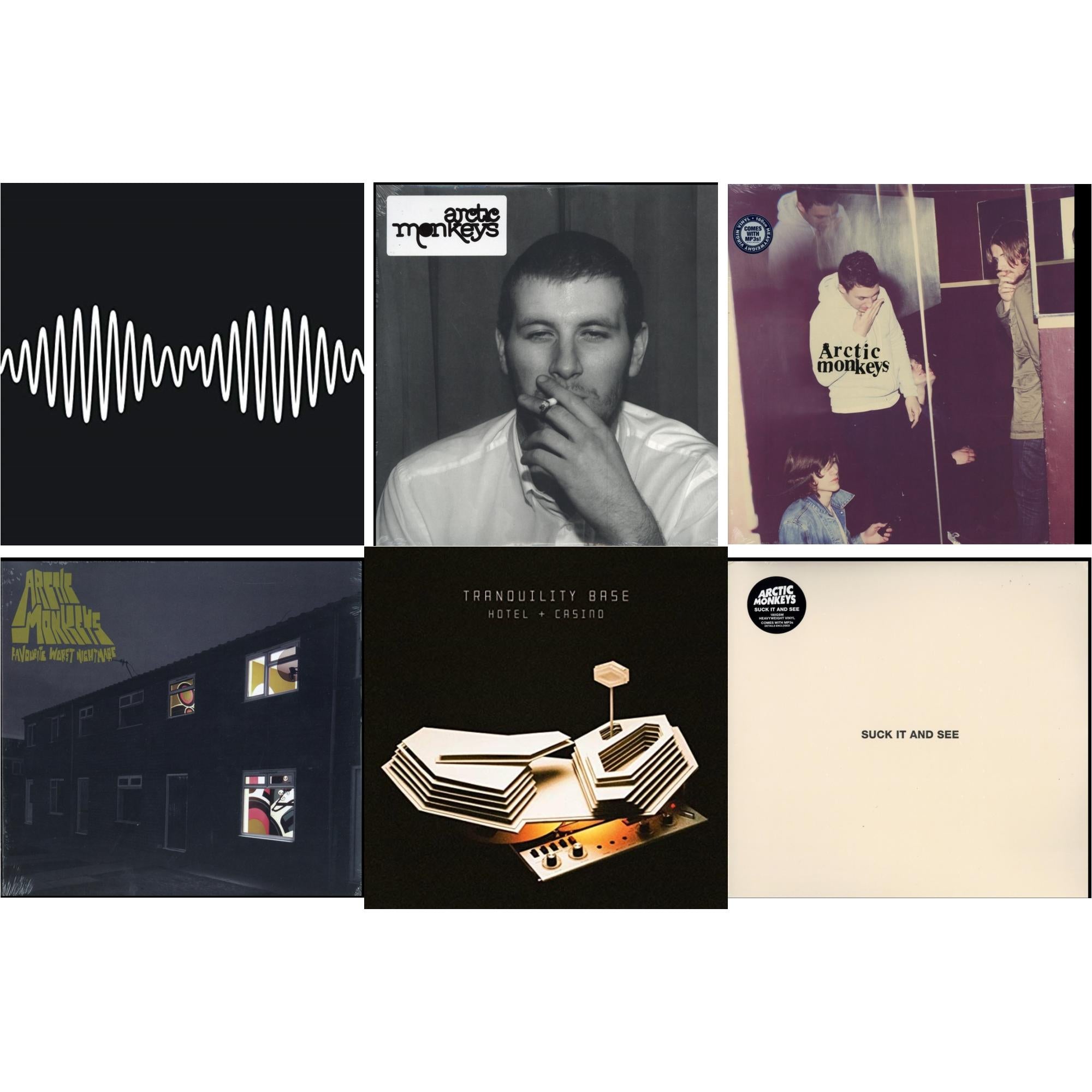 Favourite Worst Nightmare & Whatever People Say I Am That's What I Am Not & Humbug (Dl Card) & Suck It & See (Dl Card) & Am (Dl Card) & Tranquility Base Hotel & Casino (Dl Card)