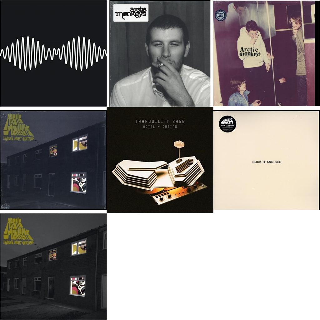 Favourite Worst Nightmare & Favourite Worst Nightmare (Gatefold) & Whatever People Say I Am That's What I Am Not & Humbug (Dl Card) & Suck It & See (Dl Card) & Am (Dl Card) & Tranquility Base Hotel & Casino (Dl Card)