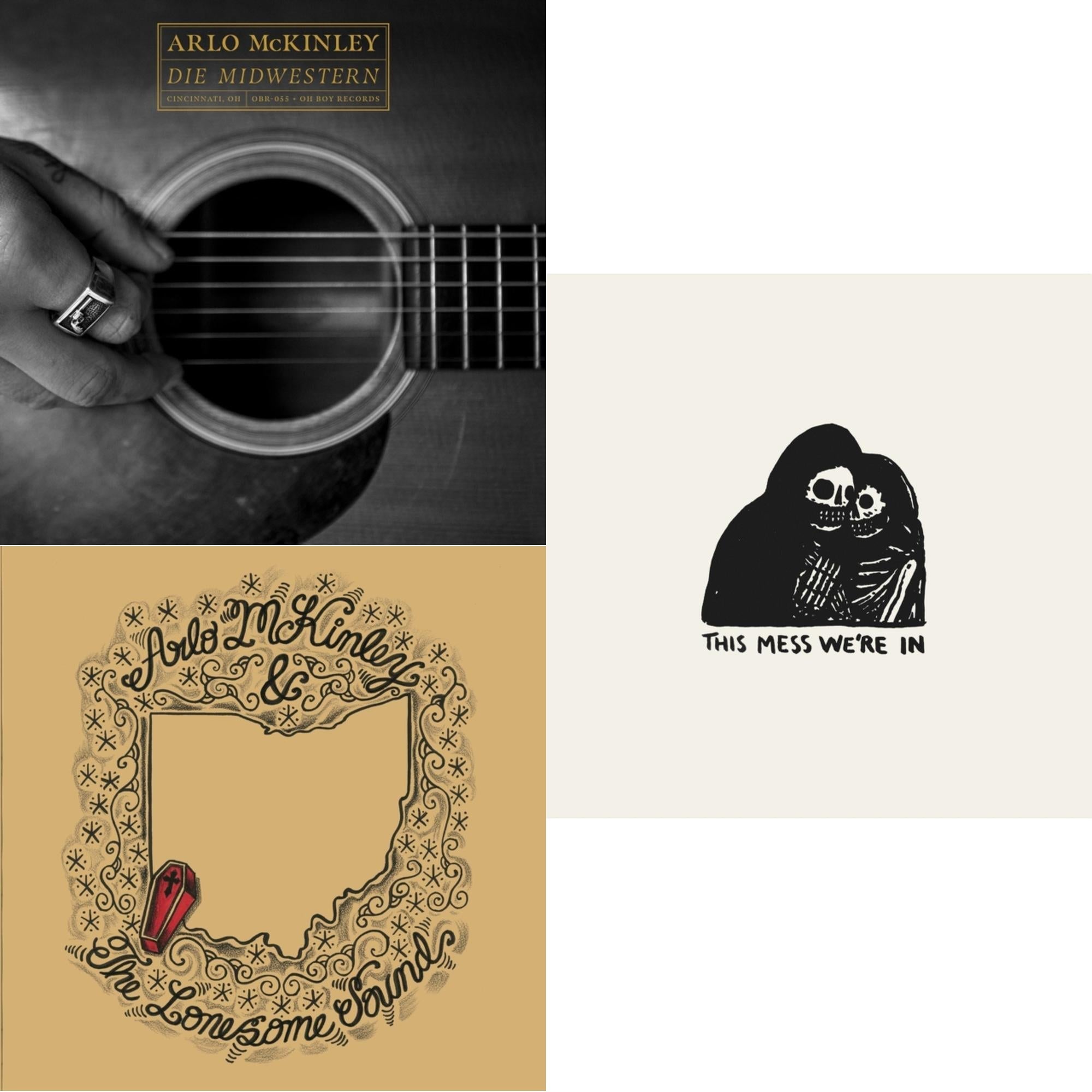 Arlo Mckinley - Die Midwestern & Arlo Mckinley & The Lonesome Sound & This Mess We're In - LP Vinyl Bundle