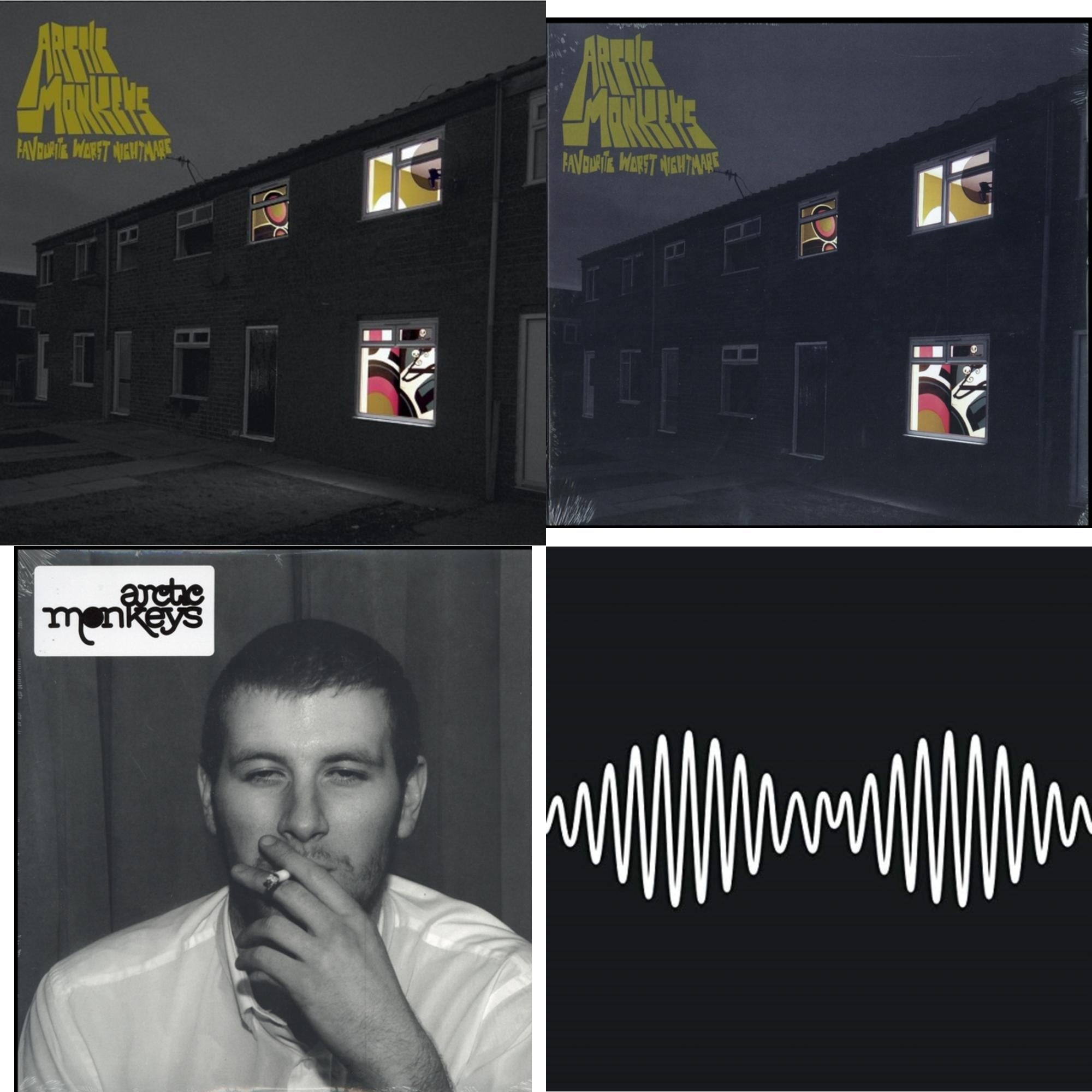 Favourite Worst Nightmare & Favourite Worst Nightmare (Gatefold) & Whatever People Say I Am That's What I Am Not & Am (Dl Card)