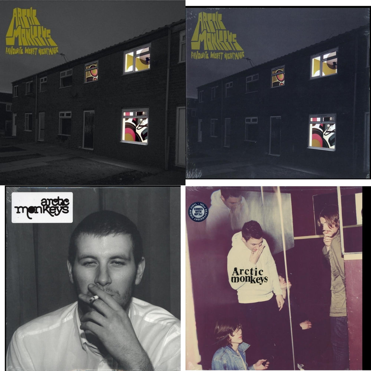 Favourite Worst Nightmare & Favourite Worst Nightmare (Gatefold) & Whatever People Say I Am That's What I Am Not & Humbug (Dl Card)