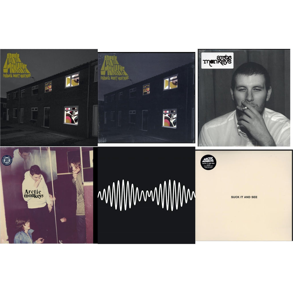 Favourite Worst Nightmare & Favourite Worst Nightmare (Gatefold) & Whatever People Say I Am That's What I Am Not & Humbug (Dl Card) & Suck It & See (Dl Card) & Am (Dl Card)