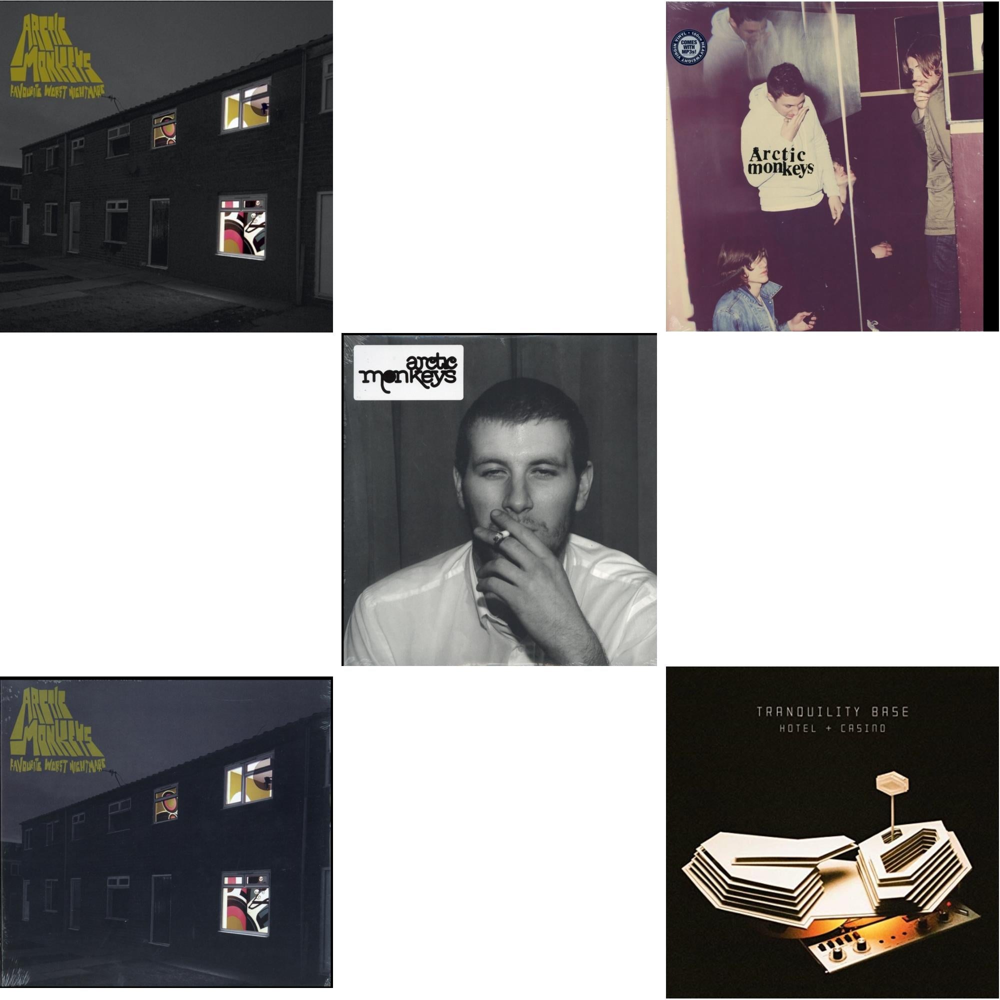 Favourite Worst Nightmare & Favourite Worst Nightmare (Gatefold) & Whatever People Say I Am That's What I Am Not & Humbug (Dl Card) & Tranquility Base Hotel & Casino (Dl Card)