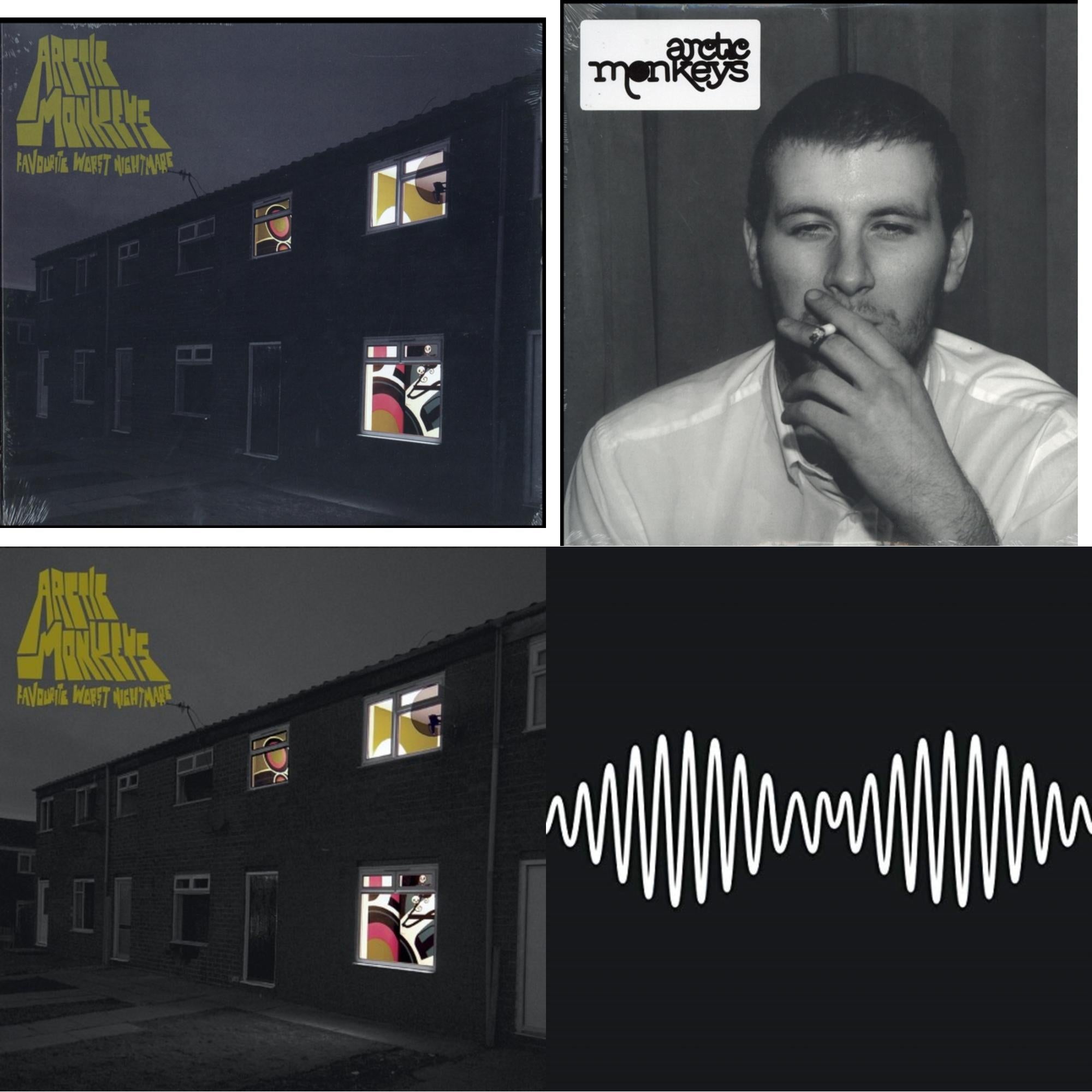 Favourite Worst Nightmare & Favourite Worst Nightmare (Gatefold) & Whatever People Say I Am That's What I Am Not & Am (Dl Card)